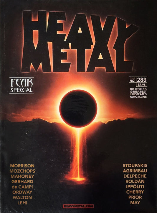 Heavy Metal Magazine #283 - Justin Cherry cover