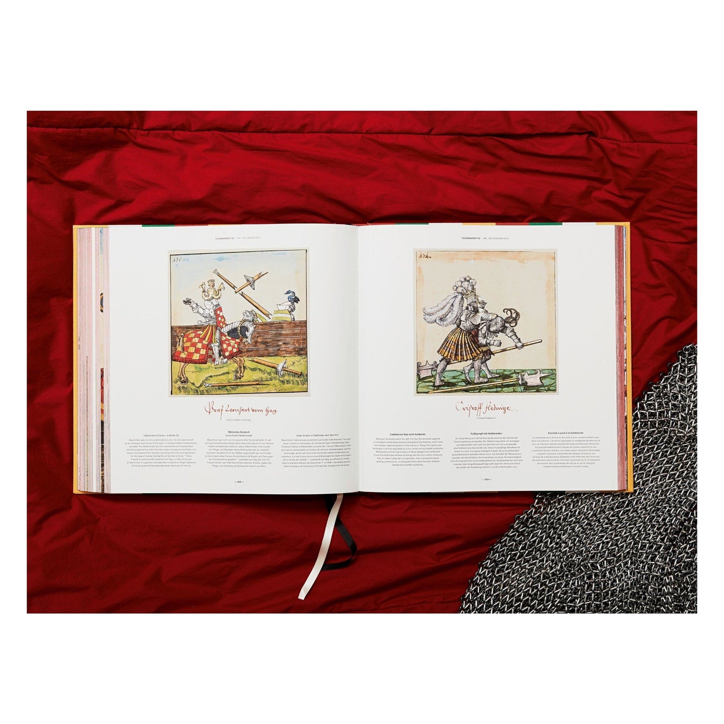 Freydal. Medieval Games. The Book of Tournaments of Emperor Maximilian I (German, French, English)