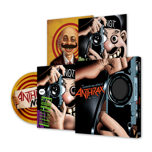 NOT: The Illustrated Oral History of Anthrax + Picture Disc Vinyl LP (Deluxe Edition)