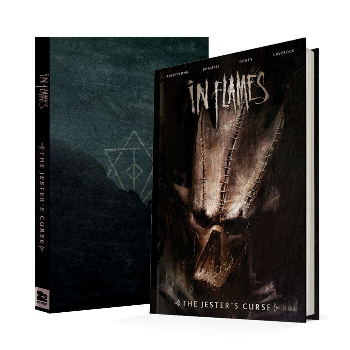 In Flames Presents: The Jester's Curse Graphic Novel - Deluxe Book