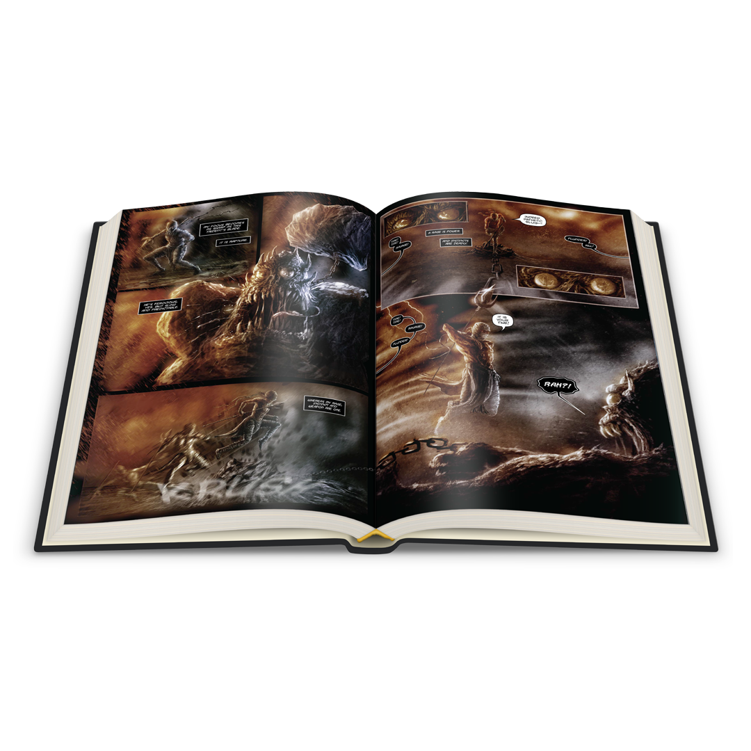 In Flames Presents: The Jester's Curse Graphic Novel - Deluxe Book