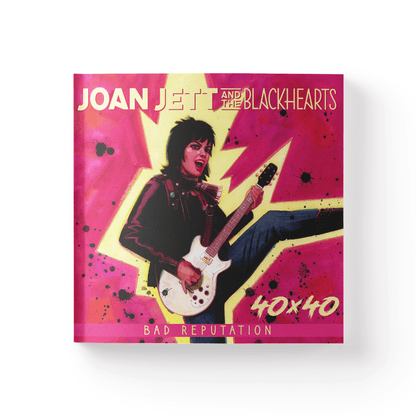 JOAN JETT & THE BLACKHEARTS - 40x40: Bad Reputation/I Love Rock 'n' Roll - Deluxe Book