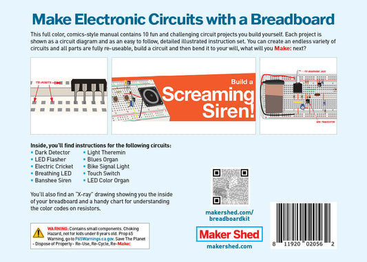 Make: How to Use a Breadboard! Kit