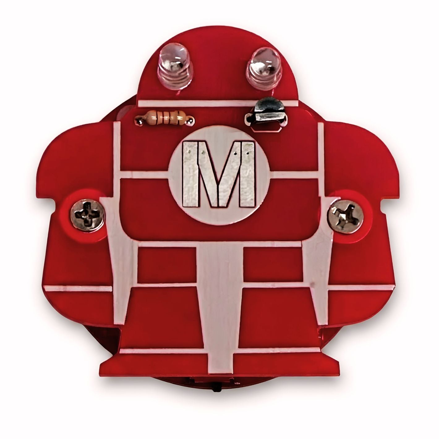 Make: Robot Flashlight Badge (Assembled)