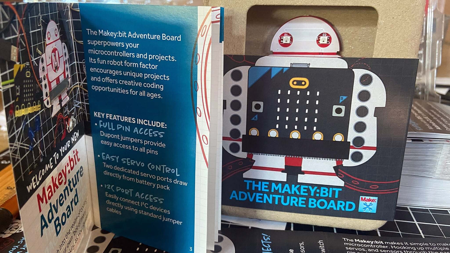 Makey:bit Adventure Board w/ micro:bit