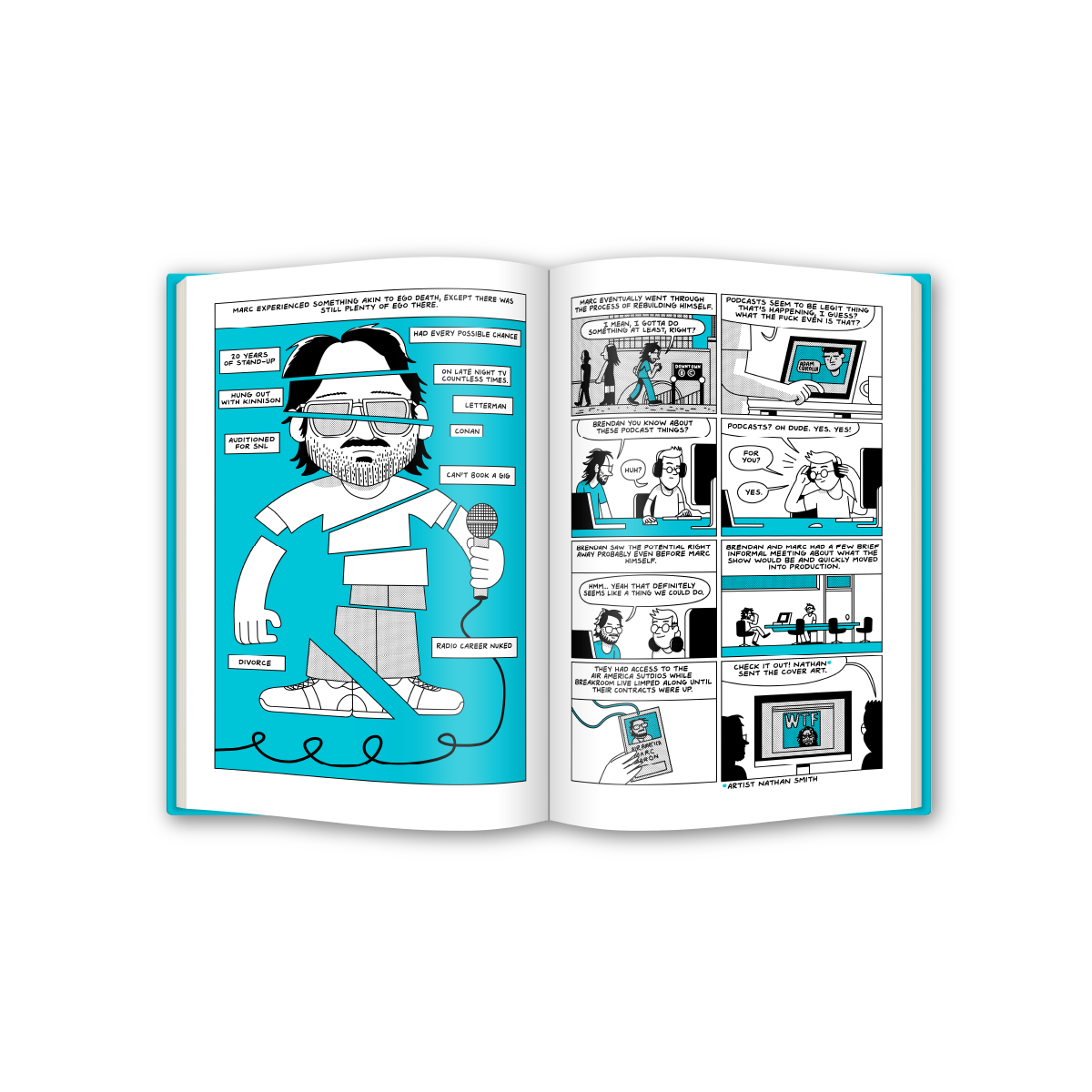 WTF is a Podcast with Marc Maron (Signed Deluxe Edition Book)