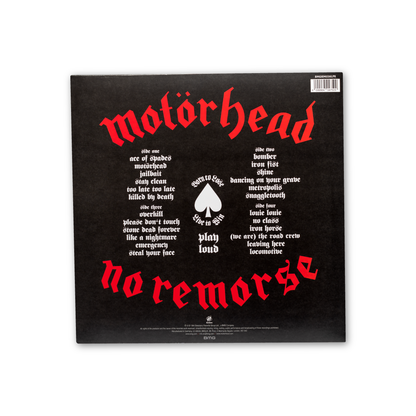 Motörhead - No Remorse Limited Edition White Vinyl 2-LP