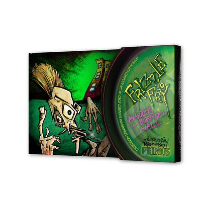 PRIMUS presents Frizzle Fry: The Phantoms of Barrington Hall + Vinyl LP (Book Signed by Les Claypool)