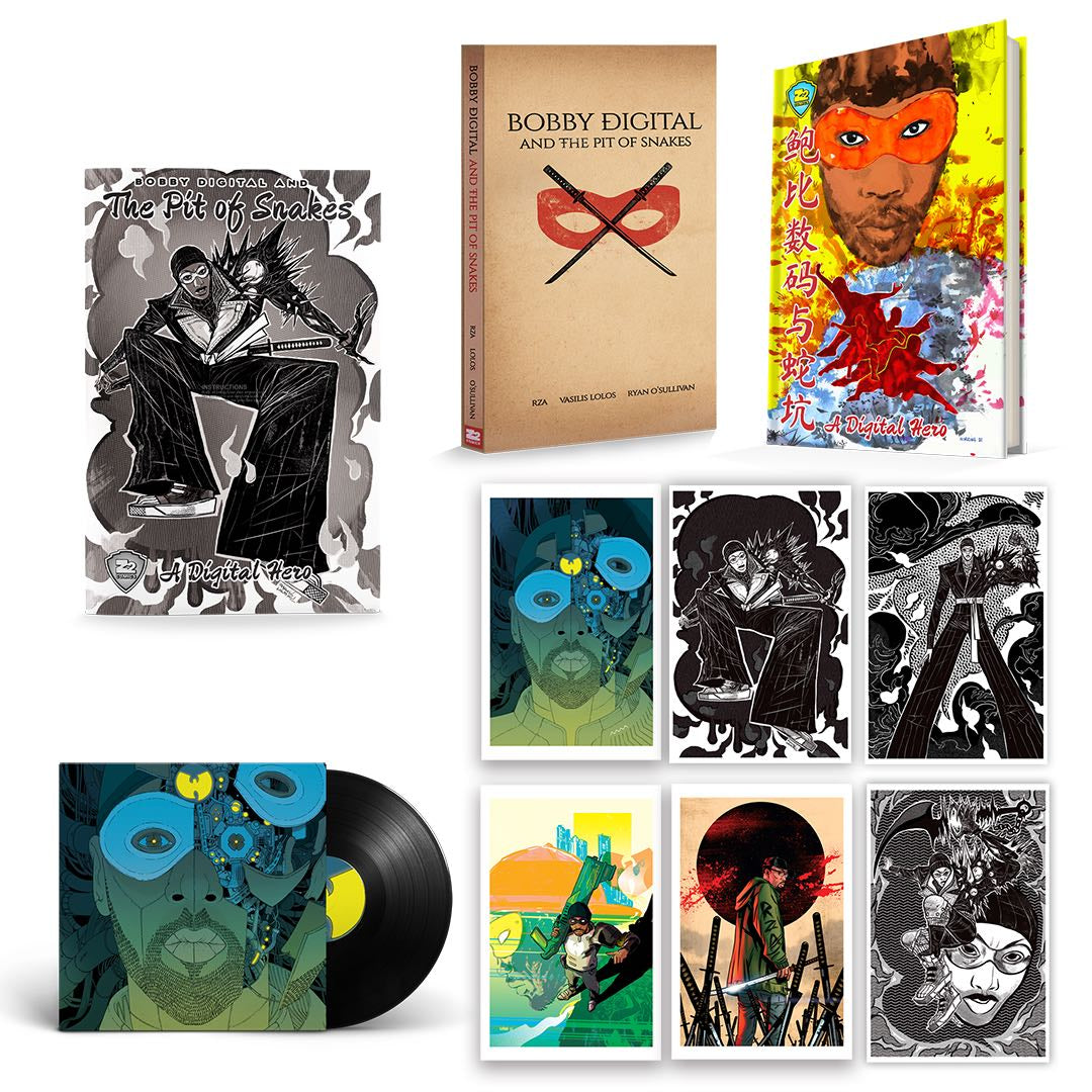 RZA Presents: Bobby Digital and The Pit of Snakes - SIGNED Super Deluxe Bundle