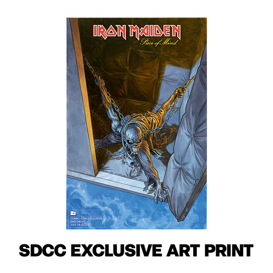 Iron Maiden: Piece Of Mind Limited Edition Art Print (SDCC 2025 Exclusive)