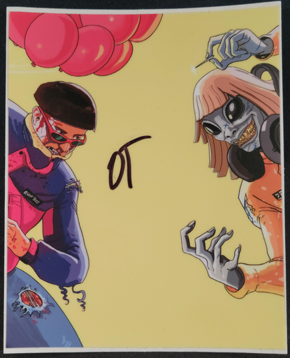 Oliver Tree vs Little Ricky: ALIEN BOYS - SIGNED Hardcover