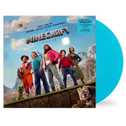 A Minecraft Movie (Songs From The Original Motion - A Minecraft Movie (Songs From The Original Motion Picture Soundtrack) [Teal Vinyl] | Mint (M) Mint (M)
