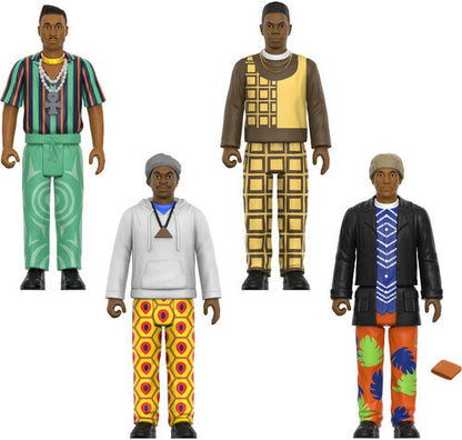 Super7 - A Tribe Called Quest - ReAction Figures Wv1 - People's Instinctive Travels and the Paths of Rhythm 4-Pack (Large Item, Action Figure) |