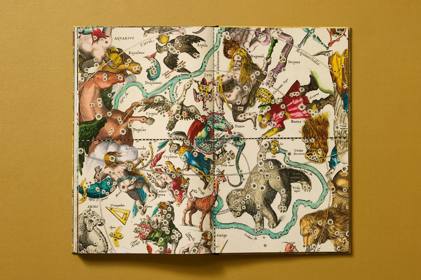 Cellarius Atlas (German, French, English)