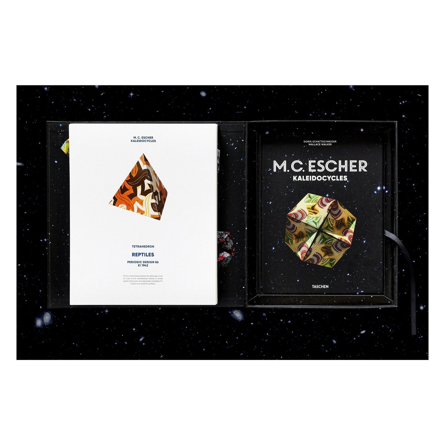 M.C. Escher. Kaleidocycles (English)