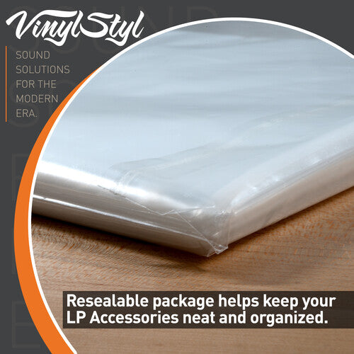 Vinyl Styl - Protective Outer Record Sleeves - 100 Count |