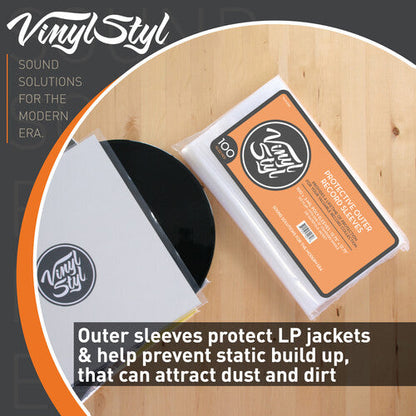 Vinyl Styl - Protective Outer Record Sleeves - 100 Count |