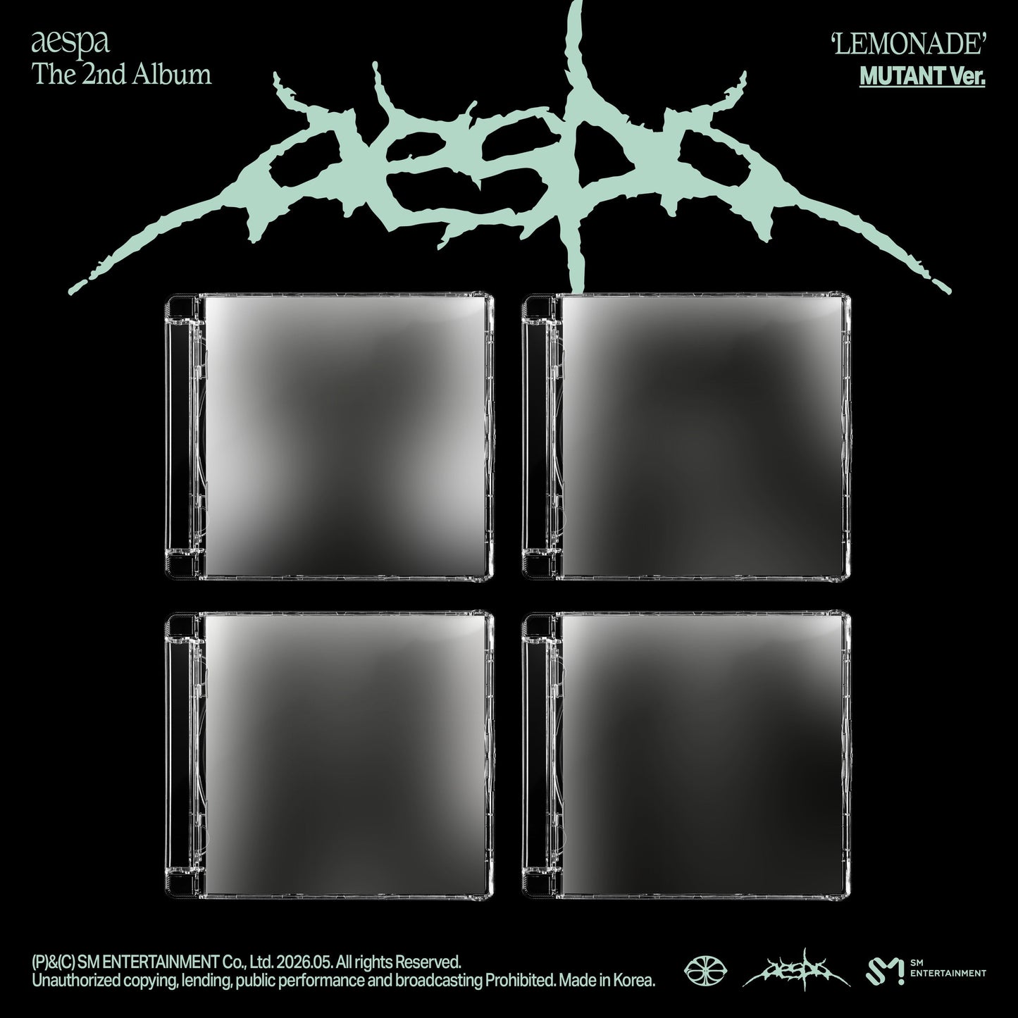 aespa - (PRESALE 5/29/26) The 2nd Album 'Lemonade' (MUTANT VERSION BOOKLET PHOTO CARD CD) | Mint (M) Mint (M)