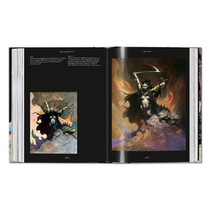 The Fantastic Worlds of Frank Frazetta. 45th Ed. (German, French, English)