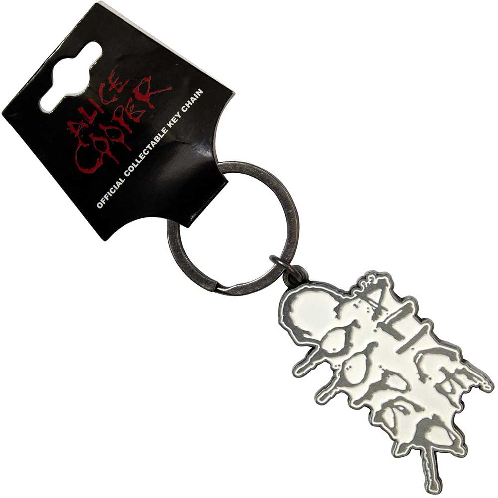 Alice Cooper - Dripping Logo Silver |