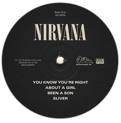 Nirvana (200 GRAM VINYL) | Mint (M) Mint (M)