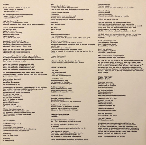 Twin Fantasy (Mirror To Mirror) (WHITE VINYL) | Mint (M) Mint (M)