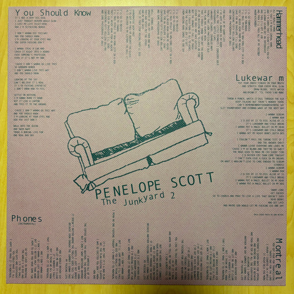 Penelope Scott - The Junkyard 2 (CLEAR VINYL) | Mint (M) Mint (M)
