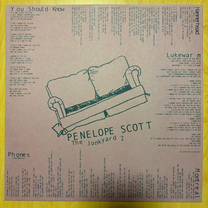Penelope Scott - The Junkyard 2 (CLEAR VINYL) | Mint (M) Mint (M)