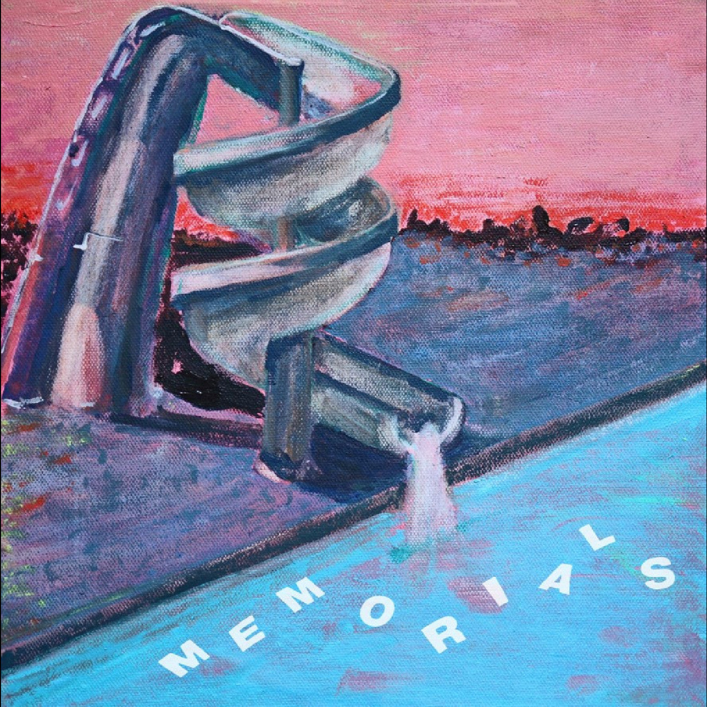 Memorials - Memorial Waterslides (ORANGE VINYL) | Mint (M) Mint (M)
