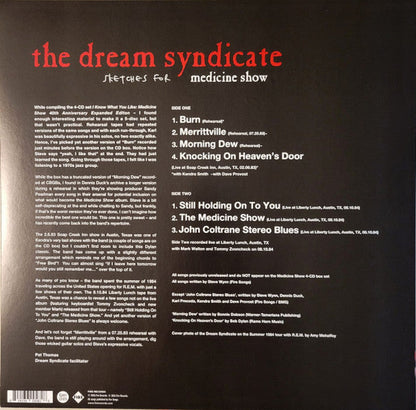 The Dream Syndicate - Sketches for Medicine Show (RSD 2026 RED VINYL) | Mint (M) Mint (M)
