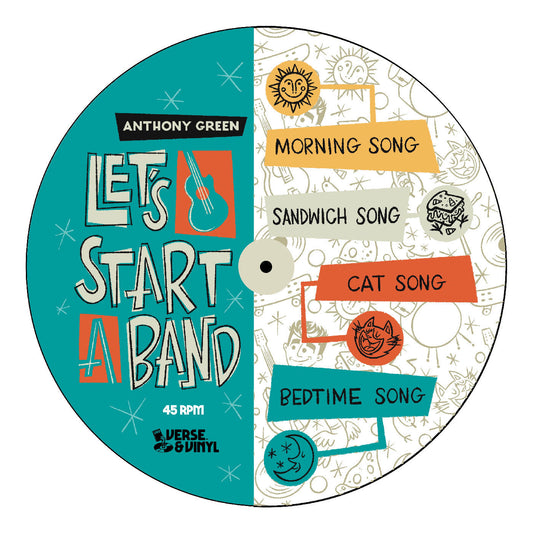 Anthony Green - Let's Start A Band (PICTURE VINYL 12") | Mint (M) Mint (M)