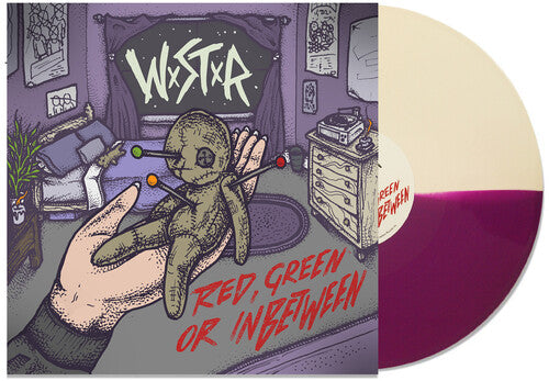 Wstr - Red, Green or Inbetween (Purple & Bone Split VINYL) | Mint (M) Mint (M)