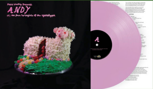 Pelvis Wrestley - Andy, Or: The Four Horsegirls Of The Apocalypse (Pink Frosting VINYL) | Mint (M) Mint (M)