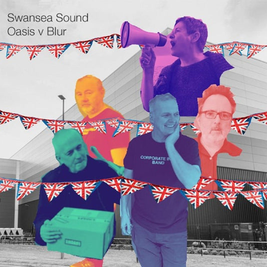 Swansea Sound - Oasis v Blur / Pacio'r Fan (INDIE EXCLUSIVE, PURPLE VINYL 7") | Mint (M) Mint (M)