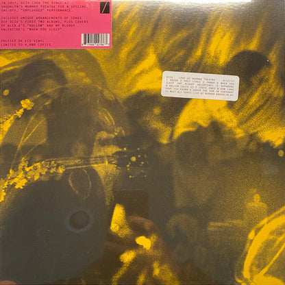DIIV - Live At Murmrr Theatre (COLOR VINYL RSD) |