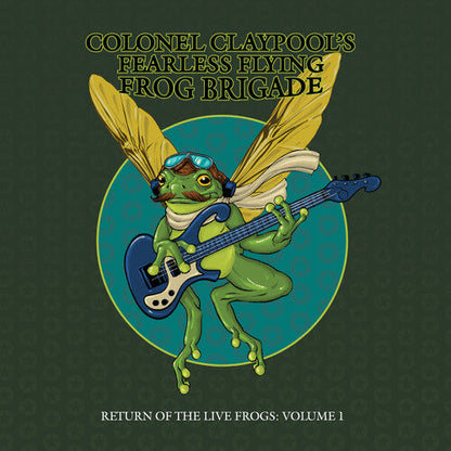Les Claypool’s Fearless Flying Frog Brigade - Return of the Live Frogs: Volume 1 (GREEN VINYL) | Mint (M) Mint (M)