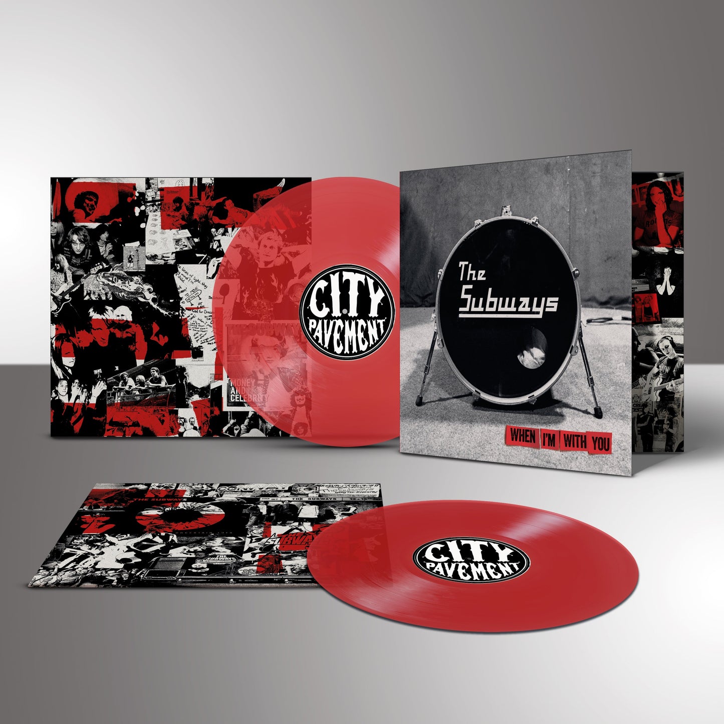 The Subways - When I'M With You (Transparent Red VINYL) | Mint (M) Mint (M)