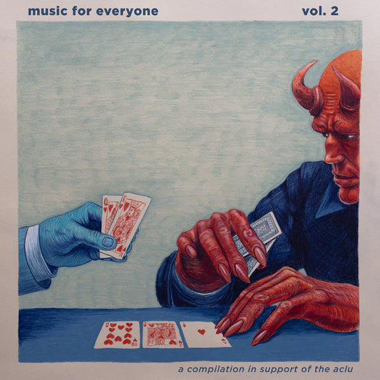 Music For Everyone Vol .2 (2x Oxblood w/ Aqua Blue Swirl Vinyl) | Mint (M) Mint (M)