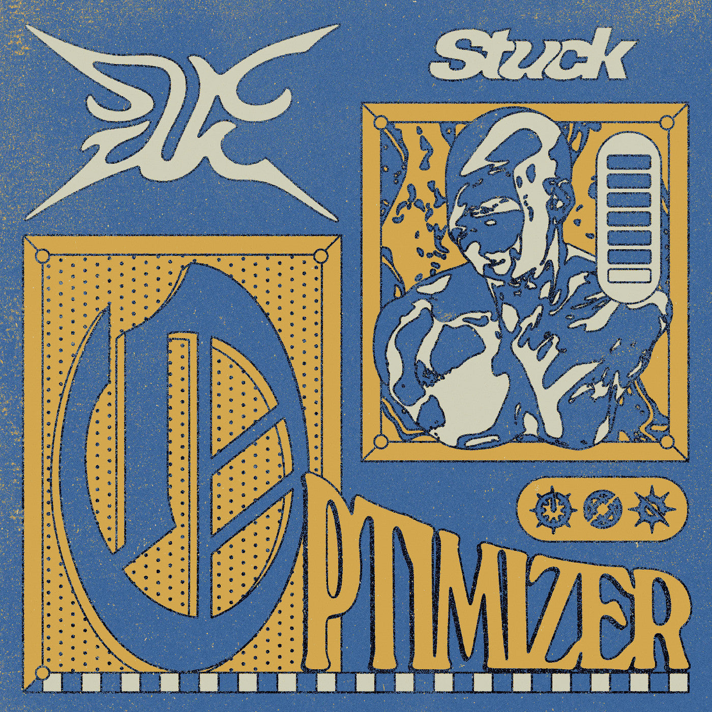 Stuck Mojo - Optimizer (BLUE VINYL) | Mint (M) Mint (M)