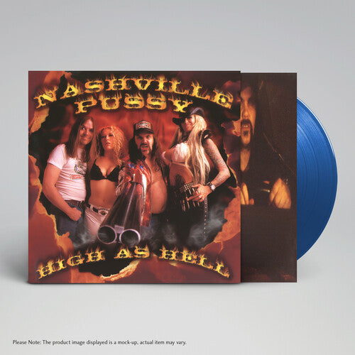 Nashville Pussy - High As Hell (BLUE VINYL) | Mint (M) Mint (M)