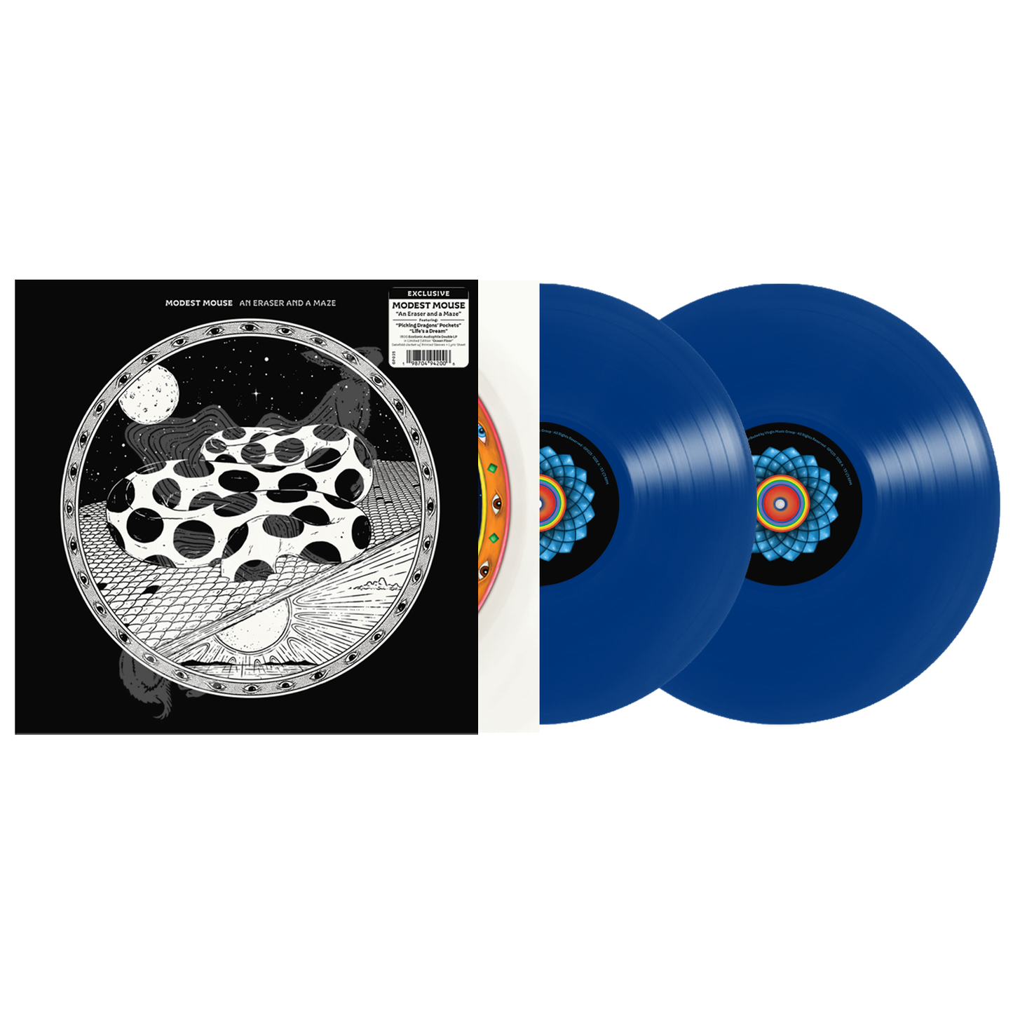 Modest Mouse - An Eraser And A Maze (2x ECOSONIC OCEAN FLOOR VINYL) | Mint (M) Mint (M)