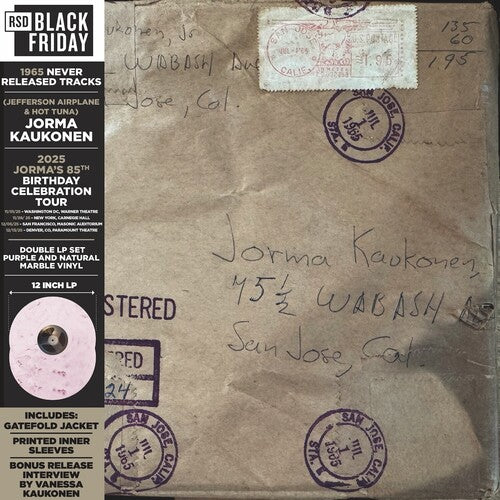 Wabash Avenue: 1965 never released tracks (BF 2025 RSD Exclusive, Colored Vinyl, Gold, Black) |