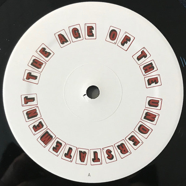 The Age Of The Understatement | Mint (M) Mint (M)