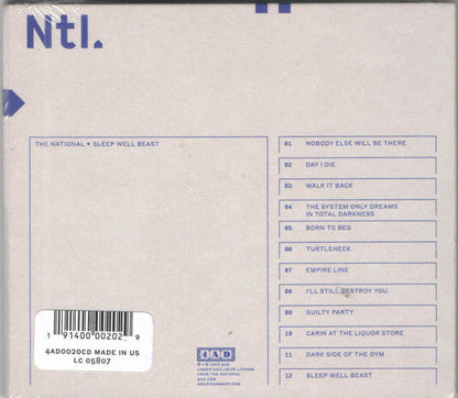 Sleep Well Beast (CD) | Mint (M) Mint (M)