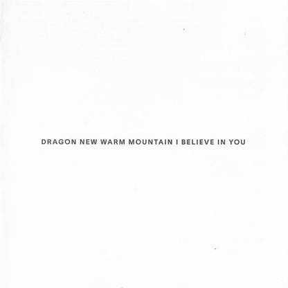 Big Thief - Dragon New Warm Mountain I Believe In You (CD) |