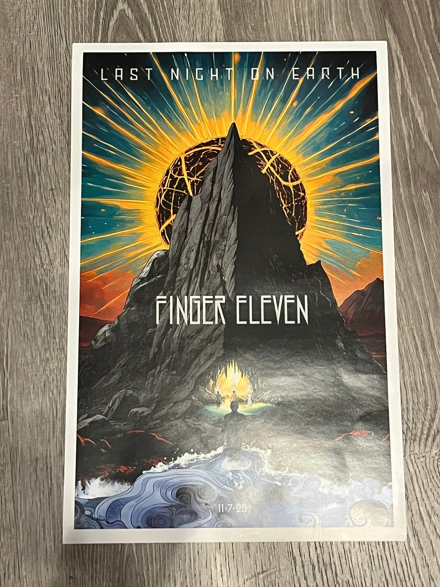 Finger Eleven - Last Night On Earth (11x17" POSTER) | Mint (M)
