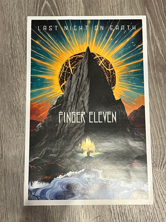 Finger Eleven - Last Night On Earth (11x17" POSTER) | Mint (M)