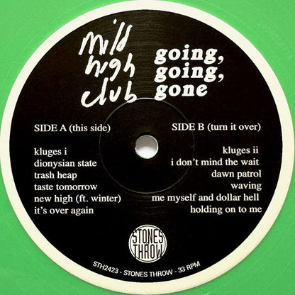 Going Going Gone (IEX: GREEN & WHITE SWIRL VINYL) | Mint (M) Mint (M)