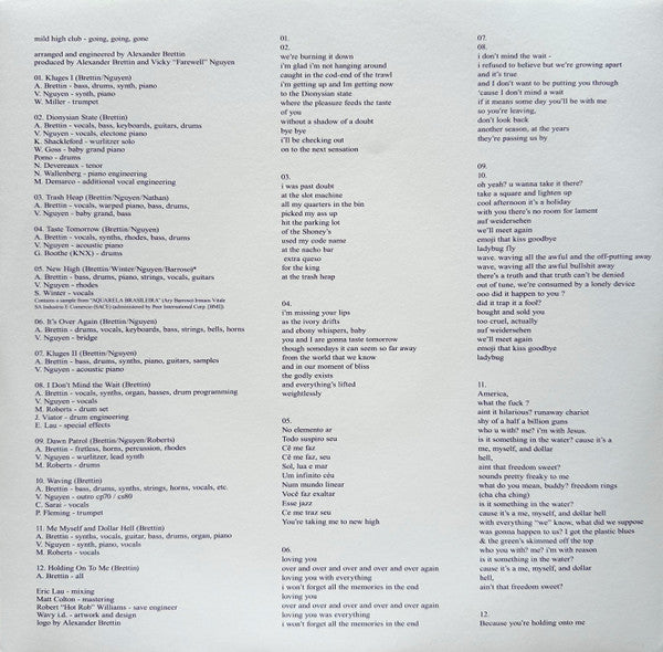 Going Going Gone (IEX: GREEN & WHITE SWIRL VINYL) | Mint (M) Mint (M)