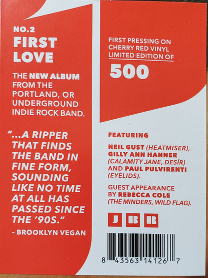 No. 2 - First Love (TRANSLUCENT RED VINYL)*DISCOUNTED* | Mint (M) Mint (M)